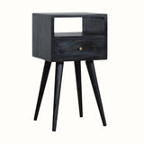 Littler Bedside Table, Small - Ash Black