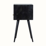 Littler Bedside Table, Small - Ash Black