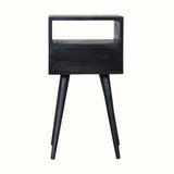 Littler Bedside Table, Small - Ash Black