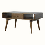 Hamade Open Coffee Table - Grey Wash