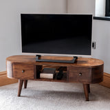 Molina TV Stand, Medium - Chestnut