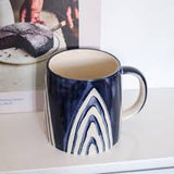 Shama Hand Painted Blue Mug