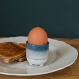 Mojave Blue Glaze Egg Cup